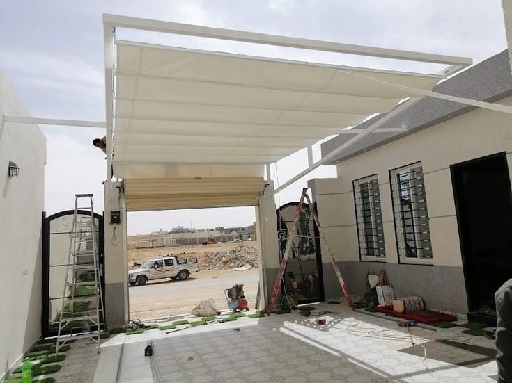 مظلات احواش متحركة