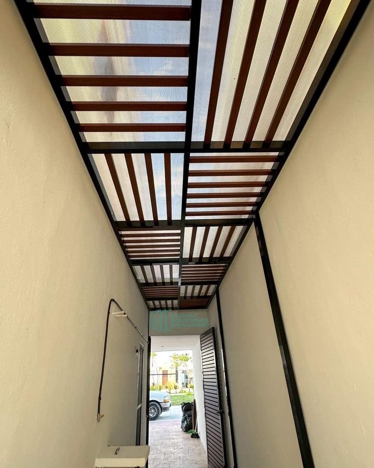 مظلات ممرات