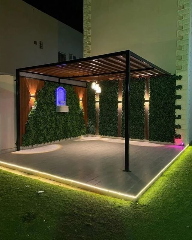 مظلات جلسات حدائق